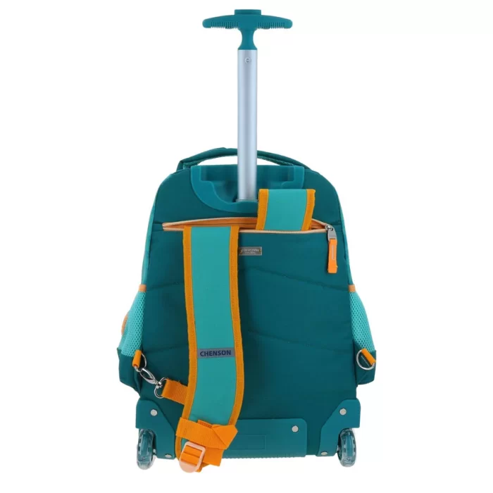 Mochila con Ruedad Grande Turquesa - Princesas Hei - Imagen 6