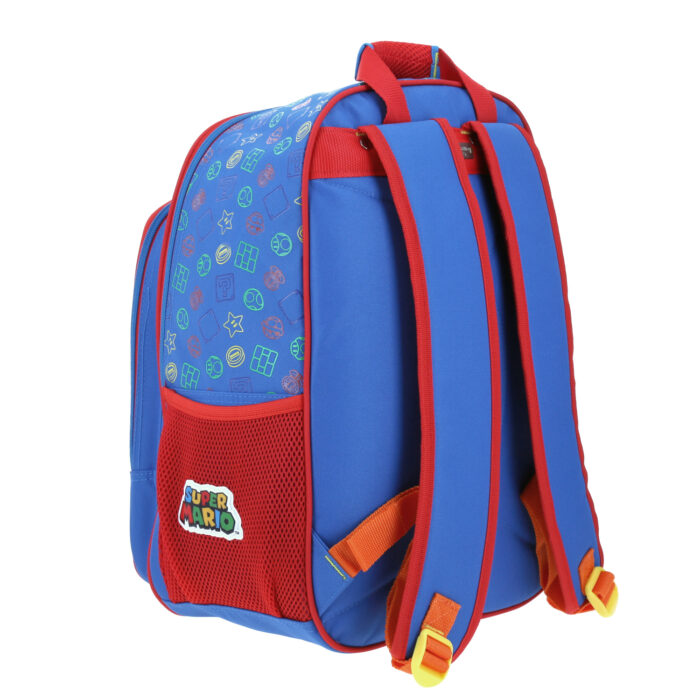 Mochila Grande Azul - Mario Bros Playba - Imagen 4