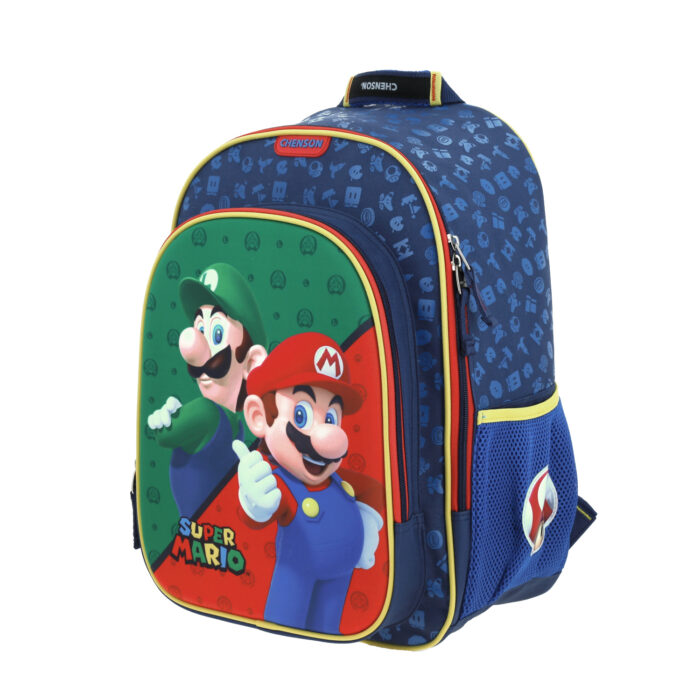 Mochila Grande Azul - Mario Bros Bros - Imagen 2