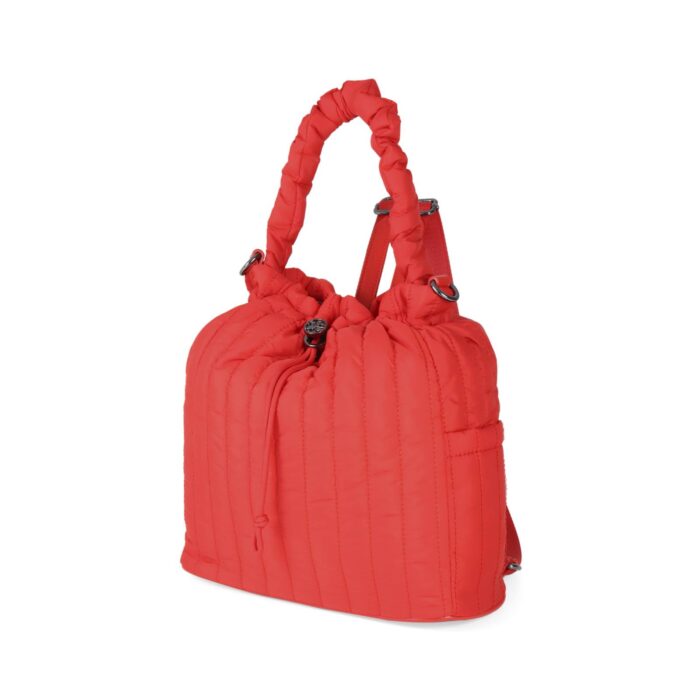 Bolso Cloe V24 102 Rojo - Backpack Mediano - Imagen 2