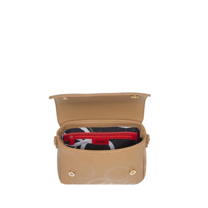 Bolso Cloe O24 550 Camel - Cross Body Grande - Imagen 6