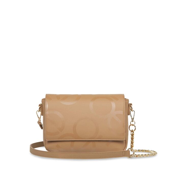 Bolso Cloe O24 550 Camel - Cross Body Grande - Imagen 2