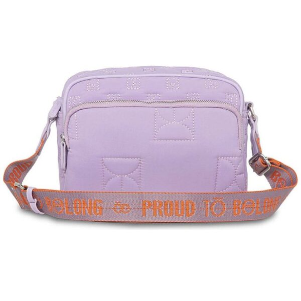 Bolso Cloe V24 648 Lila - Cross Body Grande