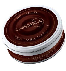 Vela de Chocolate 150g -  Cósmica Skin