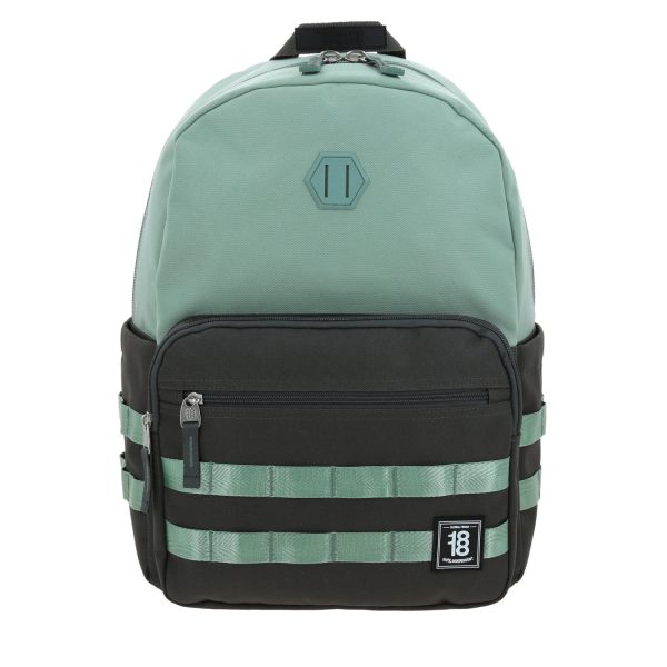 Mochila Verde Grande Escolar 1818 Belt