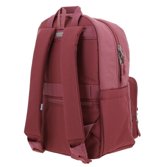 Mochila Color Tinto Escolar 1818 Kuilts - Imagen 6
