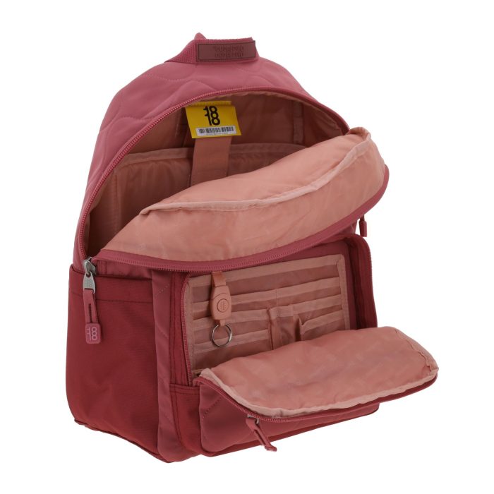 Mochila Color Tinto Escolar 1818 Kuilts - Imagen 7