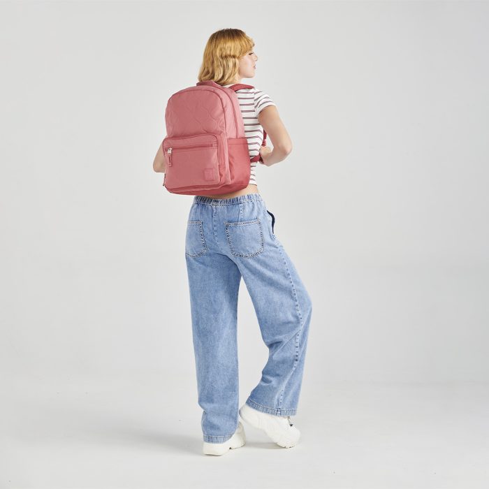 Mochila Color Tinto Escolar 1818 Kuilts - Imagen 8