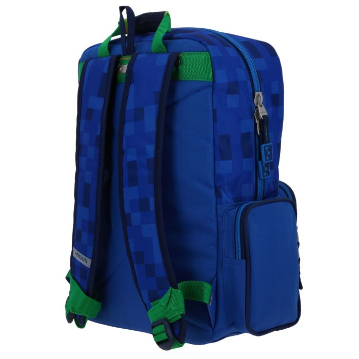 Mochila Escolar Azul con Diseño Gamer Chenson Original Galaga - Imagen 5