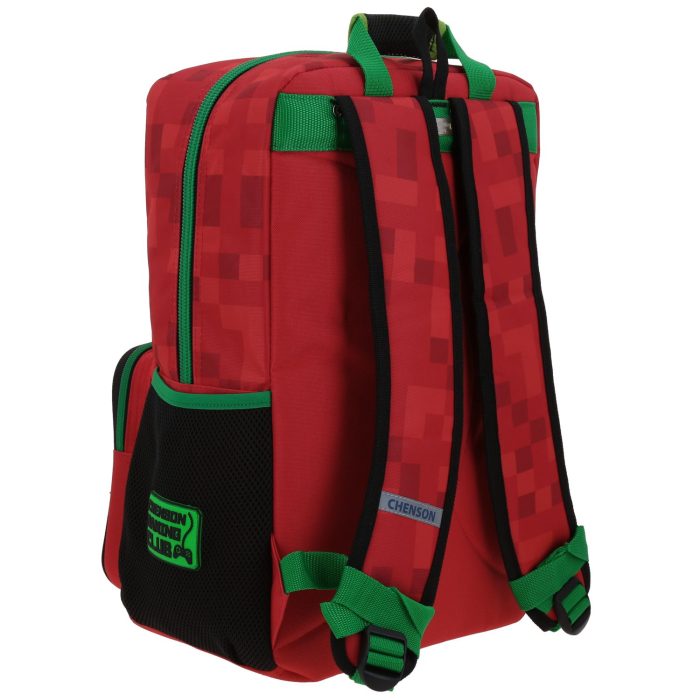Mochila Escolar Roja con Diseño Gamer Chenson Original Galaga - Imagen 3