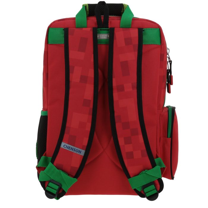 Mochila Escolar Roja con Diseño Gamer Chenson Original Galaga - Imagen 4