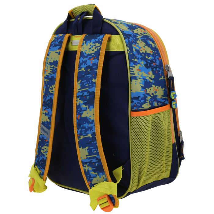 Mochila Azul Escolar Diseño 3D de Dinosaurio Chenson Original Korav - Imagen 5