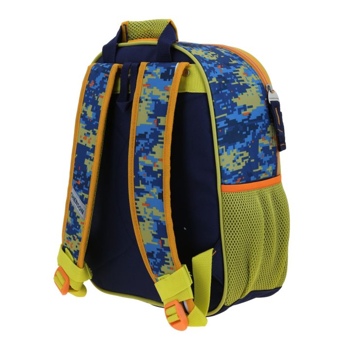 Mochila Azul Escolar Diseño 3D de Dinosaurio Chenson Original Korav - Imagen 5