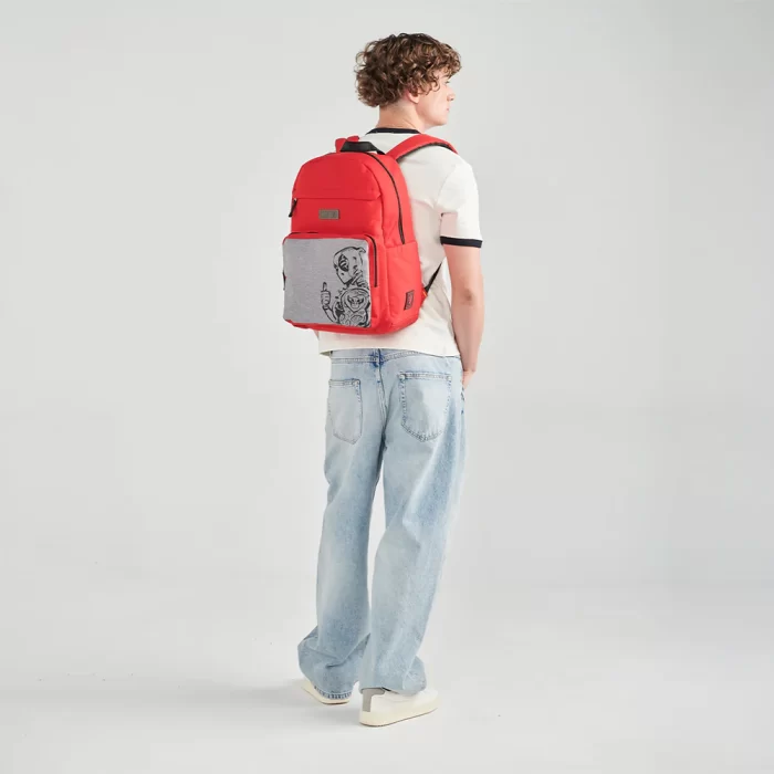 Mochila Roja DeadPool 1818 Trulo - Imagen 7