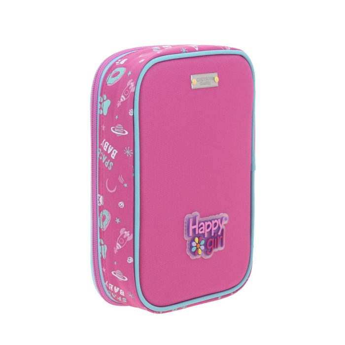 Lapicera Rosa Gatito Espacial Happy Girl Ajua - Imagen 3
