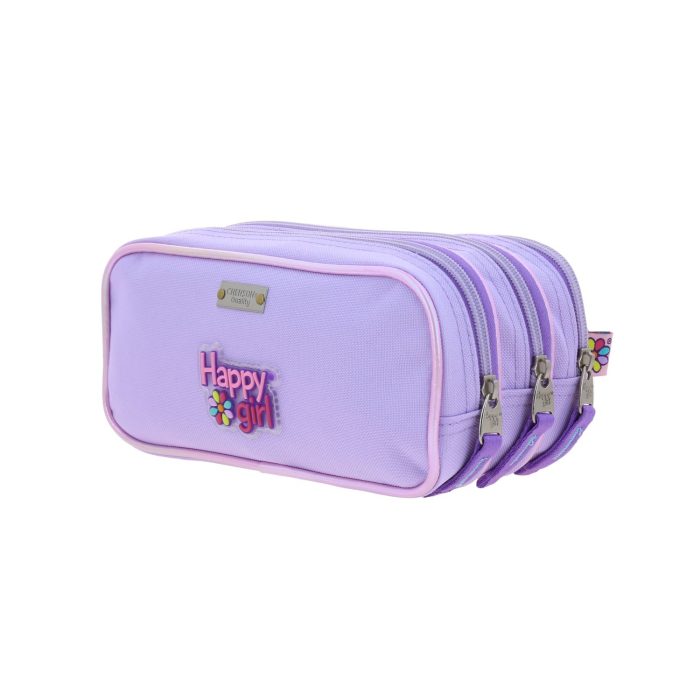Lapicera Lila Brillante Con Flor Happy Girl Happy Girl Flof - Imagen 4