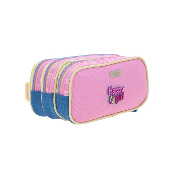 Lapicera Rosa Con Gatito Bordado Happy Girl Gipsy - Imagen 5