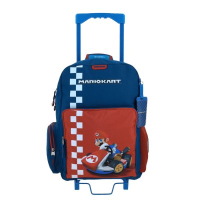 Mochila con Ruedas Azul Mario Bros Chenson Brife