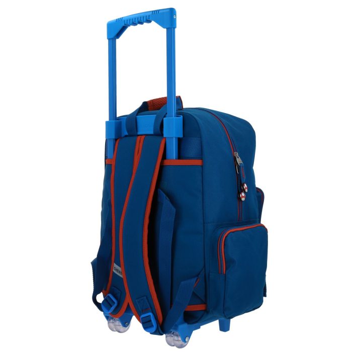 Mochila con Ruedas Azul Mario Bros Chenson Brife - Imagen 6