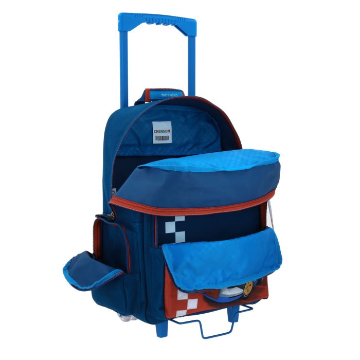 Mochila con Ruedas Azul Mario Bros Chenson Brife - Imagen 7