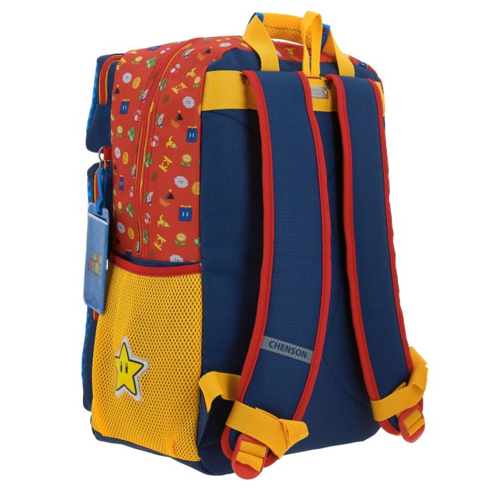 Mochila Azul Mario Bros Chenson Under - Imagen 3