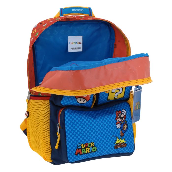 Mochila Azul Mario Bros Chenson Under - Imagen 8