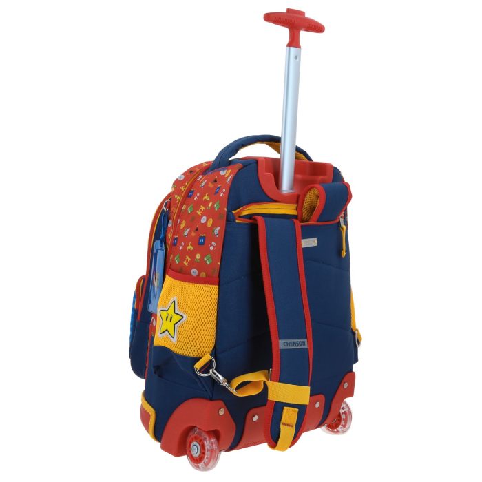 Mochila con Ruedas Azul Mario Bros Chenson Onder - Imagen 6