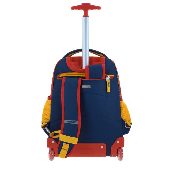 Mochila con Ruedas Azul Mario Bros Chenson Onder - Imagen 4