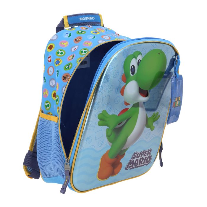 Mochila Azul Yoshi Mario Bros Chenson - Imagen 7