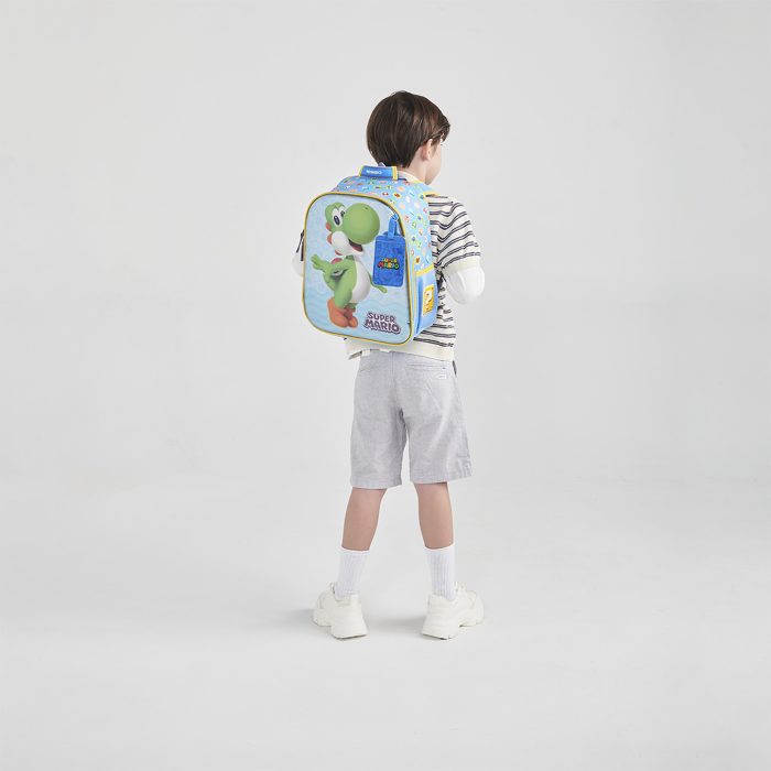 Mochila Azul Yoshi Mario Bros Chenson - Imagen 8