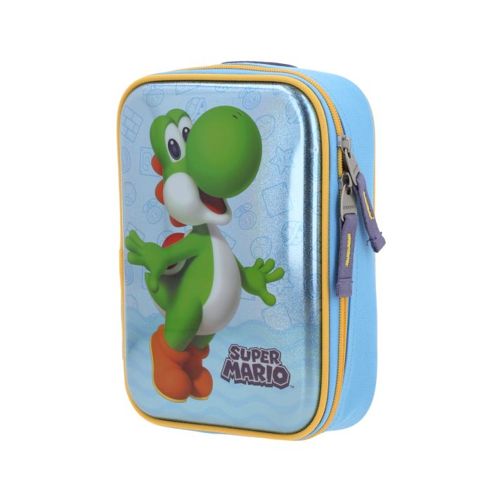 Lapicera Azul Yoshi 6D Mario Bros Chenson Param - Imagen 2