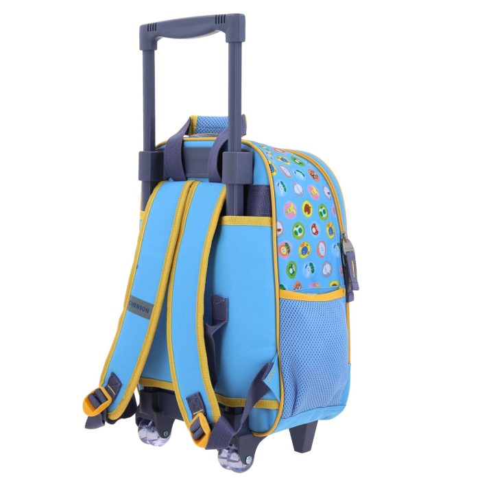 Mochila Azul con Ruedas Mario Bros Chenson Param MB70526-9 - Imagen 5