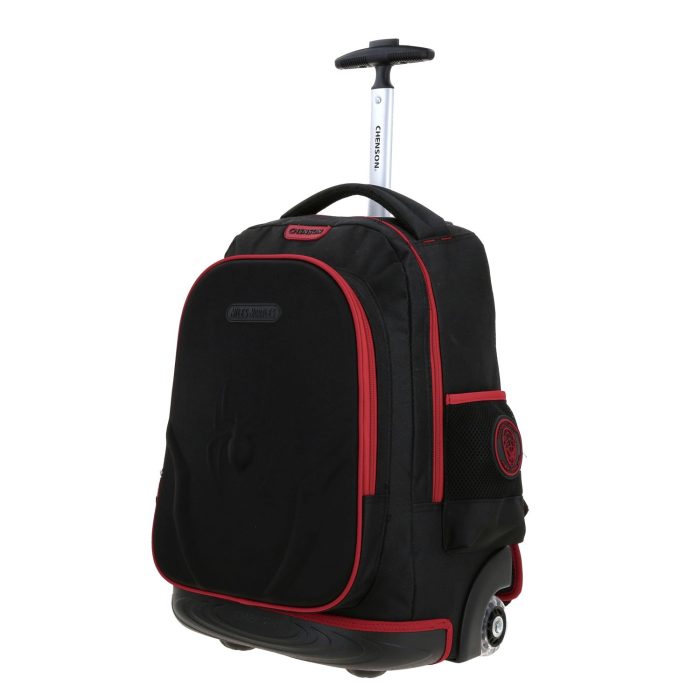 Mochila con Ruedas Negra Miles Morales Chenson Caps - Imagen 2