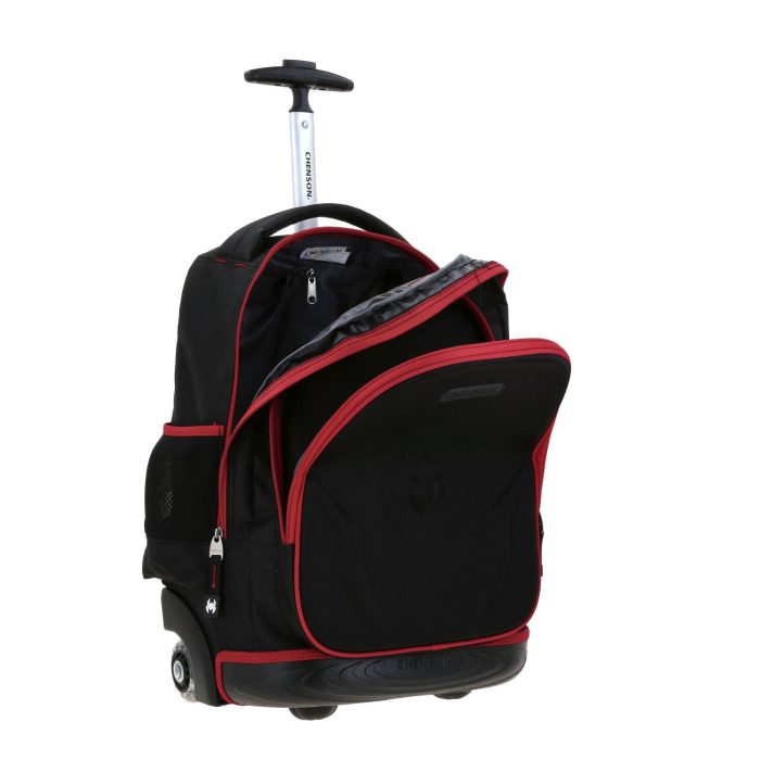 Mochila con Ruedas Negra Miles Morales Chenson Caps - Imagen 7