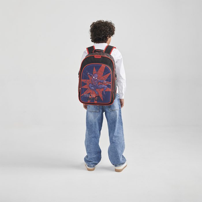 Mochila Negra Miles Morales Chenson Dotte - Imagen 8