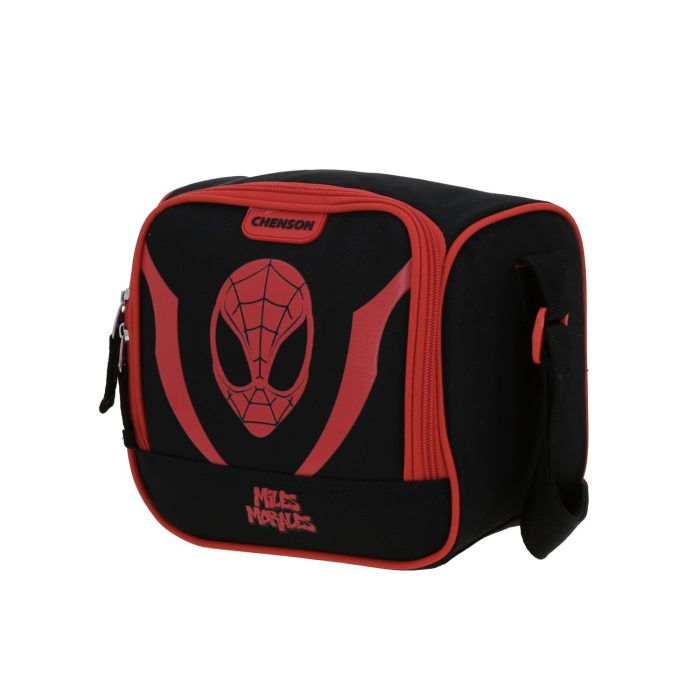 Lonchera Negra Relieve Miles Morales Chenson Sello - Imagen 2