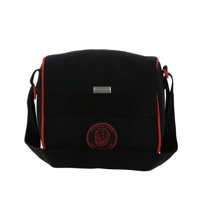 Lonchera Negra Relieve Miles Morales Chenson Sello - Imagen 4