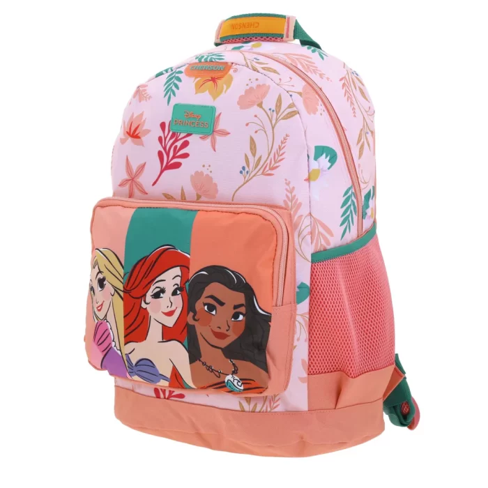 Mochila Naranja Princesas Chenson Triunv - Imagen 2