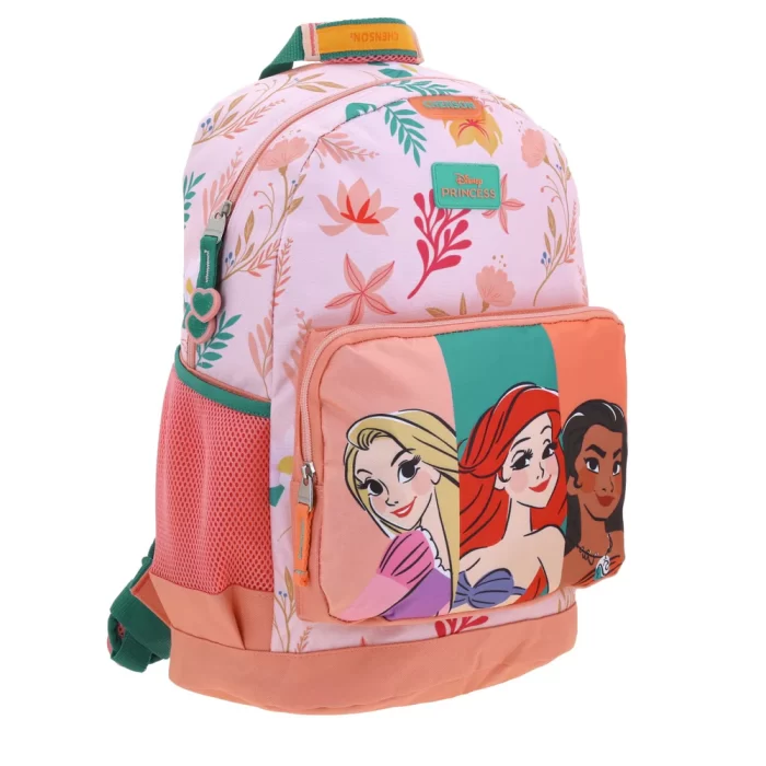 Mochila Naranja Princesas Chenson Triunv - Imagen 3