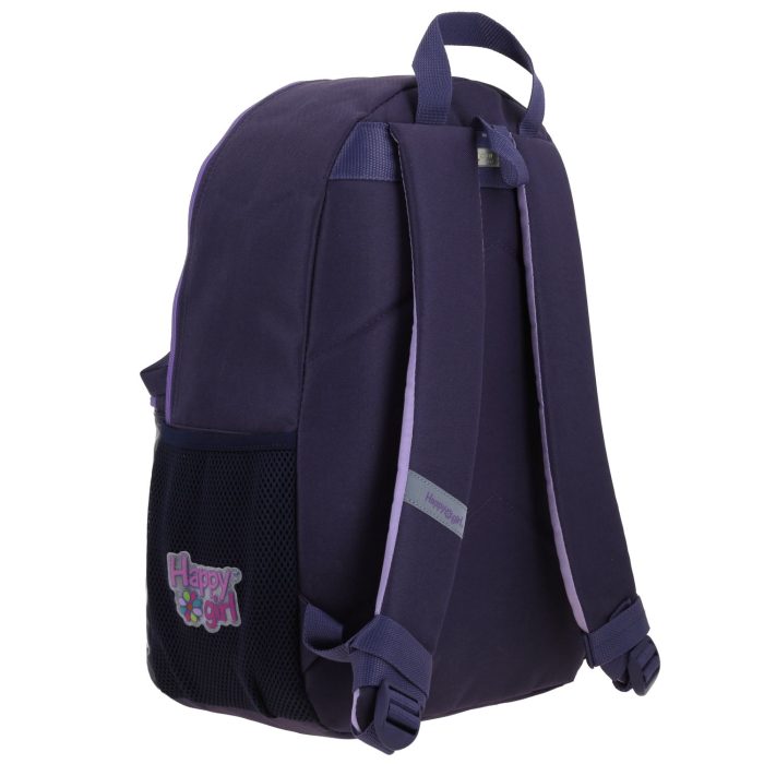 Mochila Morada Iridiscente Happy Girl Aurora - Imagen 3
